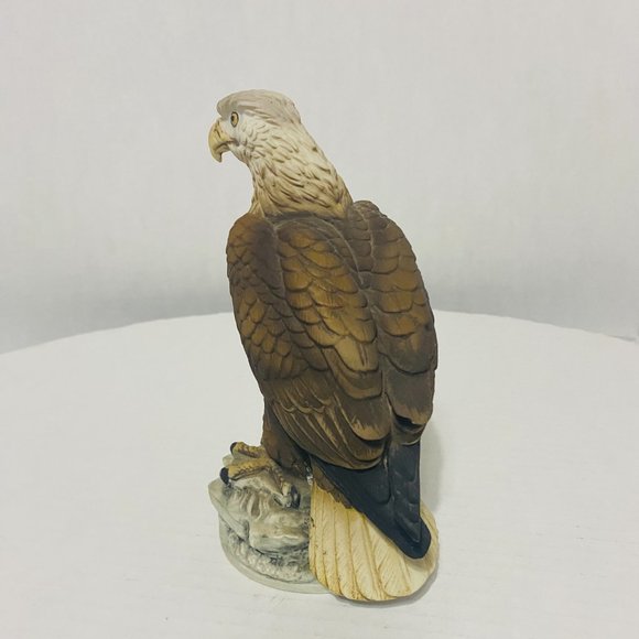 VTG Bald Eagle By Andrea Japan Porcelain Ceramic Figurine Bird Statue By Sadek - Picture 5 of 17